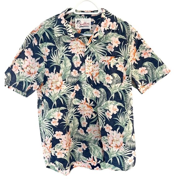 Chubbies Mens Floral Hawaiian Friday Shirt Short Sleeve Button Up Sz L - Picture 1 of 8